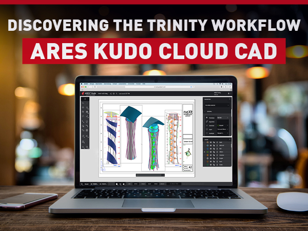 Online CAD in DWG - ARES Kudo User Working Remotely with Cloud