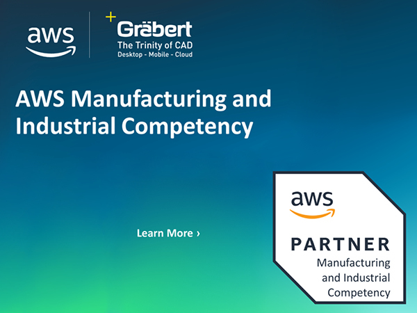 Graebert Achieves AWS Manufacturing and Industrial Competency