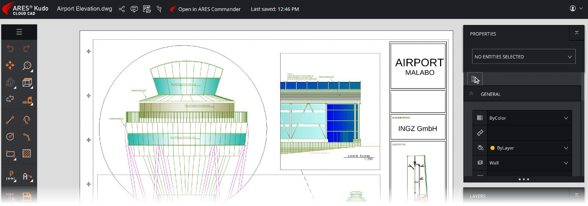 ARES Kudo Standard Toolbar UI