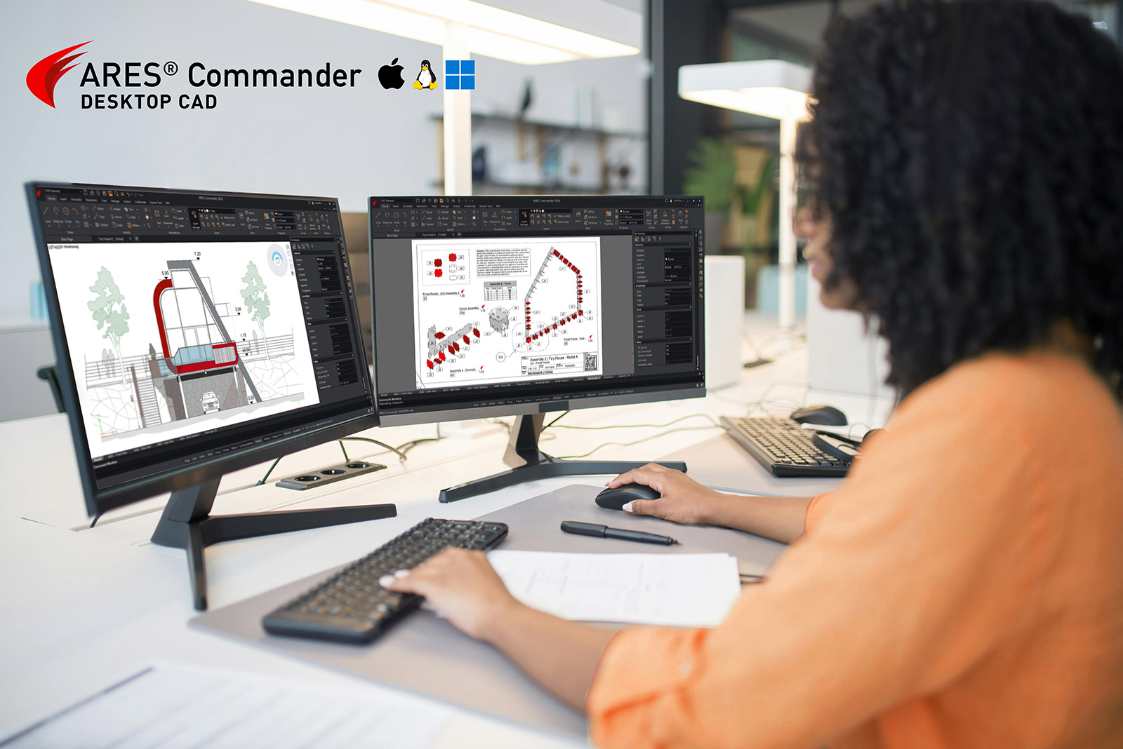 CAD作図にブーストをかける!効率化が加速するARESの独自機能とは?