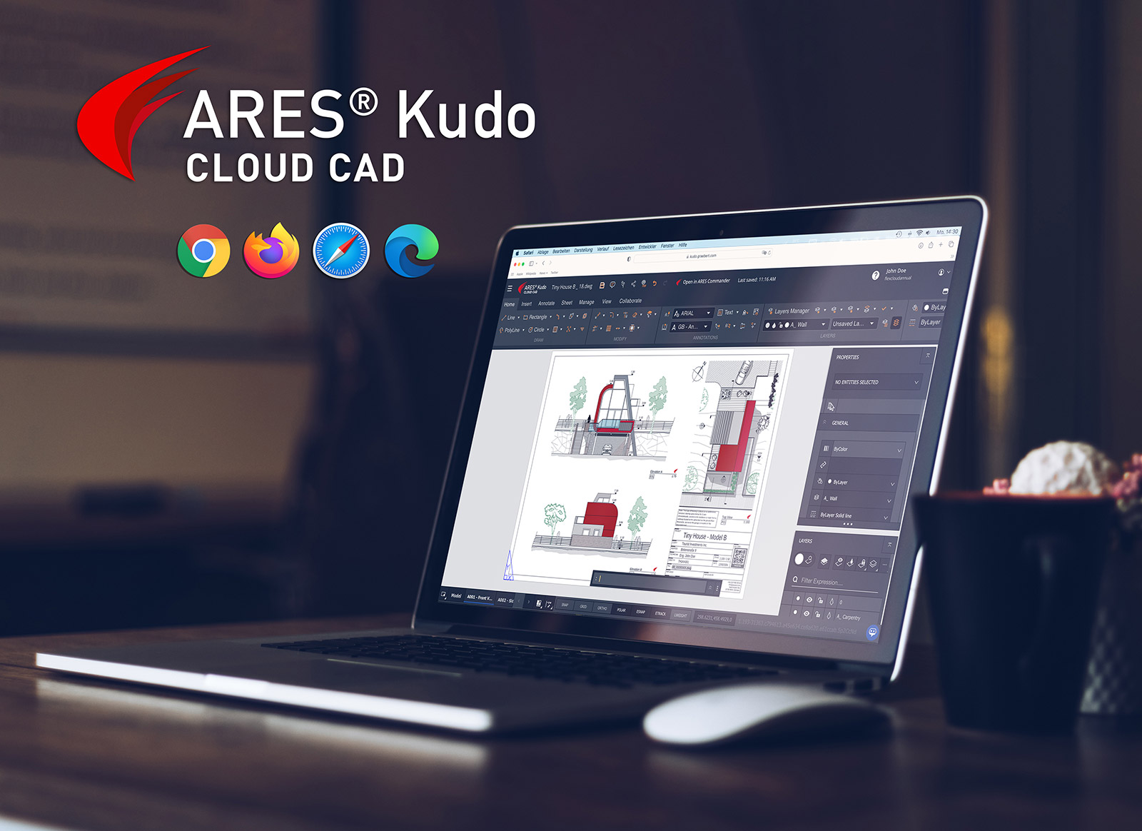 ARES KUDO クラウドCAD